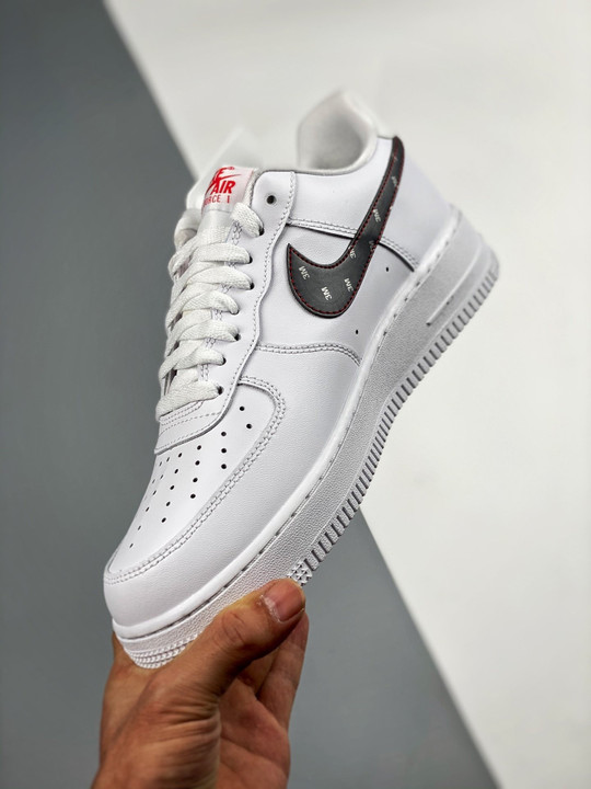 3m x nike air force 1 white reflective logo